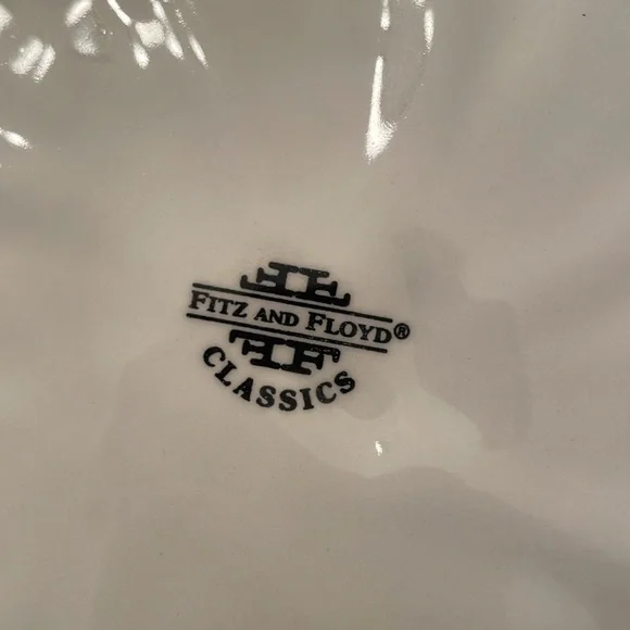 Fitz and  Floyd Classics vintage decorative plate Woodland Spring 3D - Picture 3 of 6